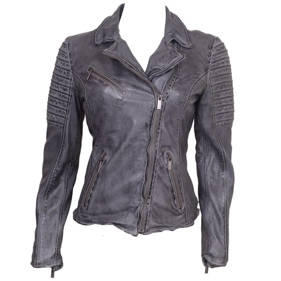 Gipsy Bikerjacke Damen Oliv Gipsy By Mauritius Lederjacke GWLyda
